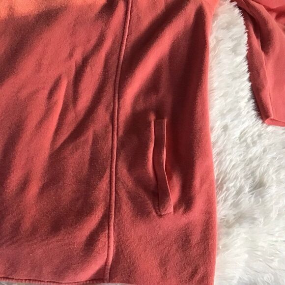 Talbots Plus 3X Coral Open Front Cardigan Capsule Piece Transitional Preppy - Picture 5 of 6